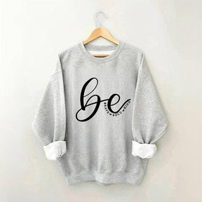 Kindness Letter Print Sweatshirt