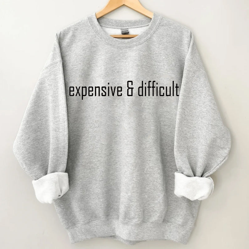 Duur en moeilijk sweatshirt