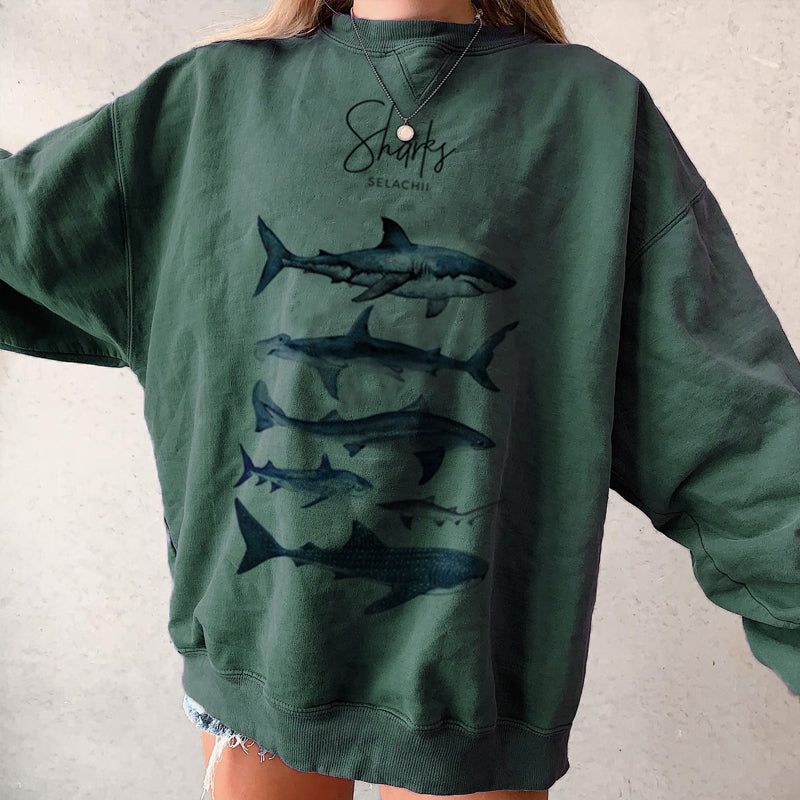 Sommer Retro Surf Casual Sweatshirt