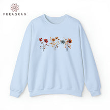 Vintage Pressed Flowers Sweatshirt