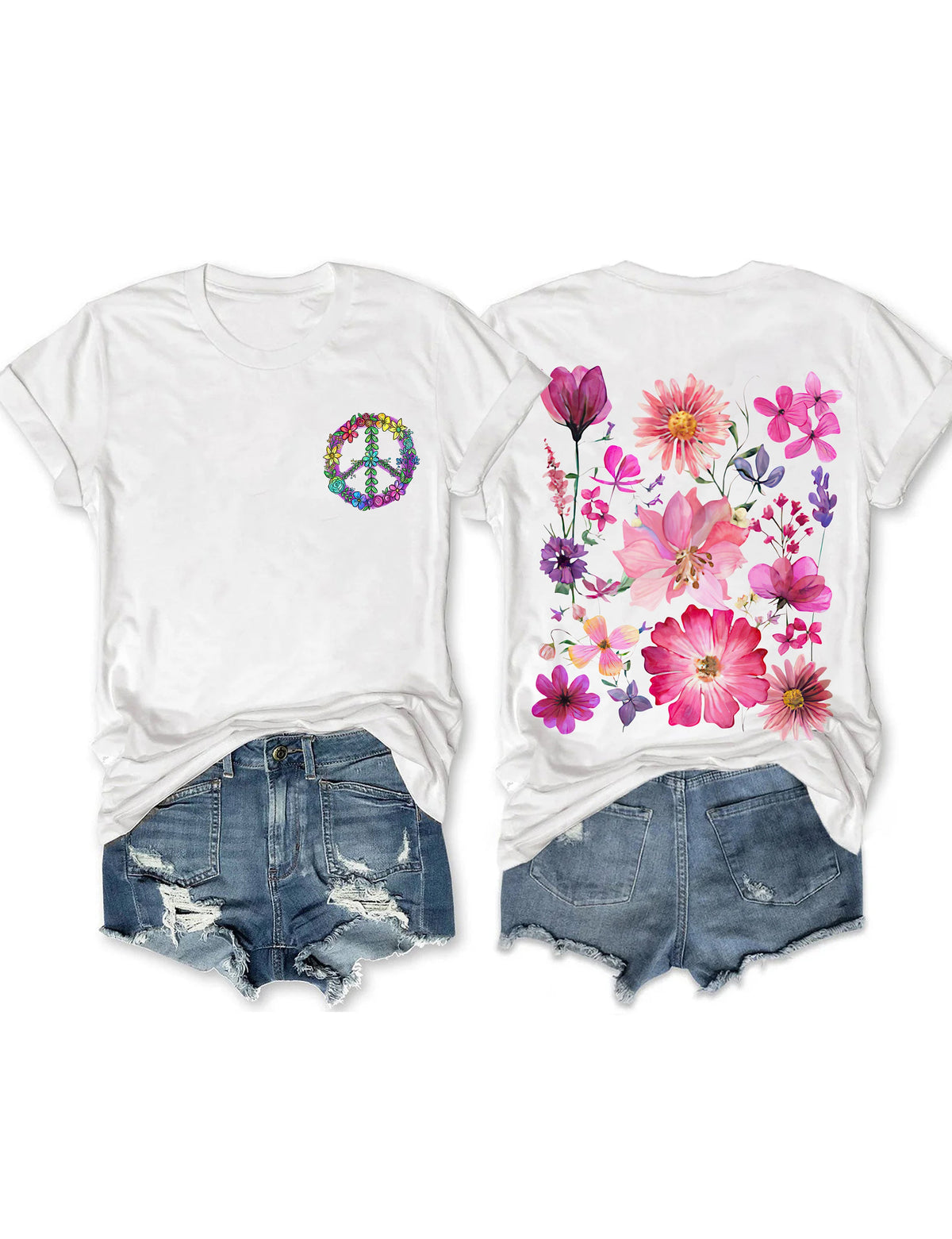 Boho Wildflower T-shirt