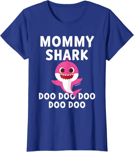 Womens Pinkfong Mommy Shark Official T-shirt