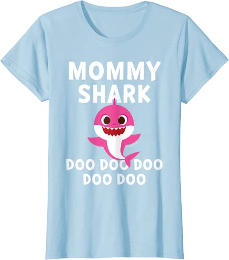 Womens Pinkfong Mommy Shark Official T-shirt