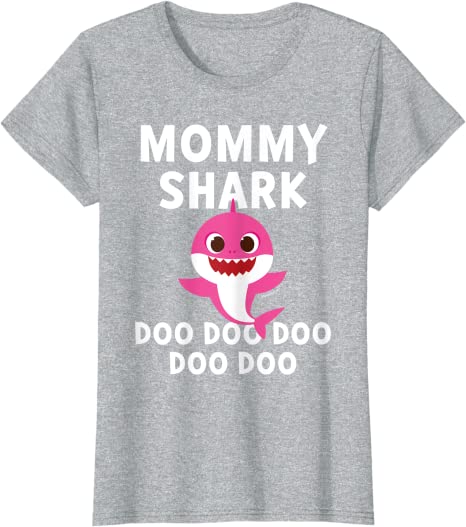 Womens Pinkfong Mommy Shark Official T-shirt