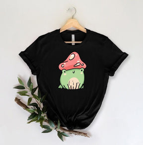 Cute Mushroom Frog T-shirt