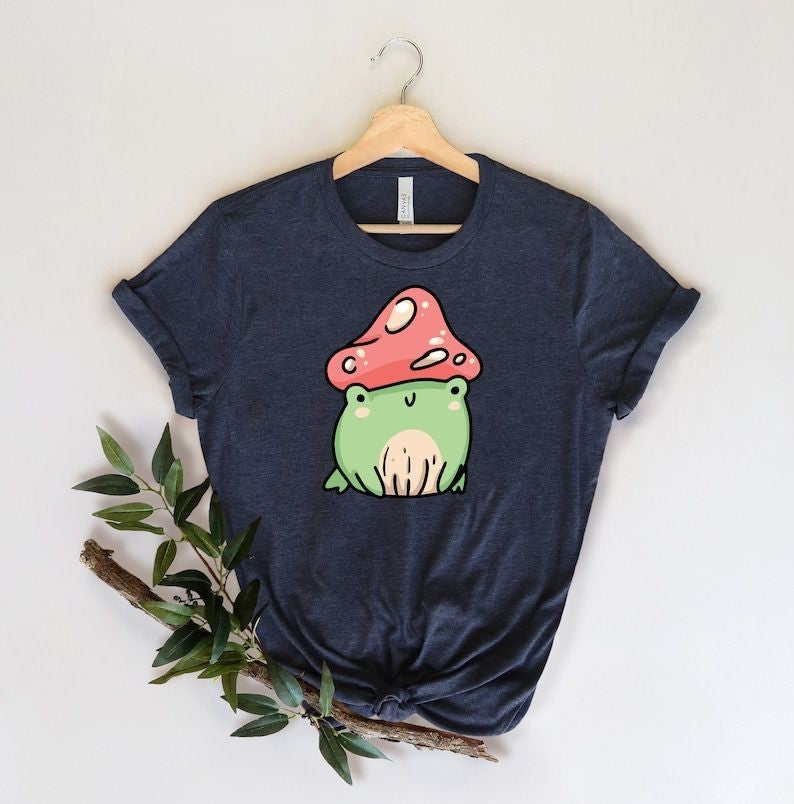 Cute Mushroom Frog T-shirt