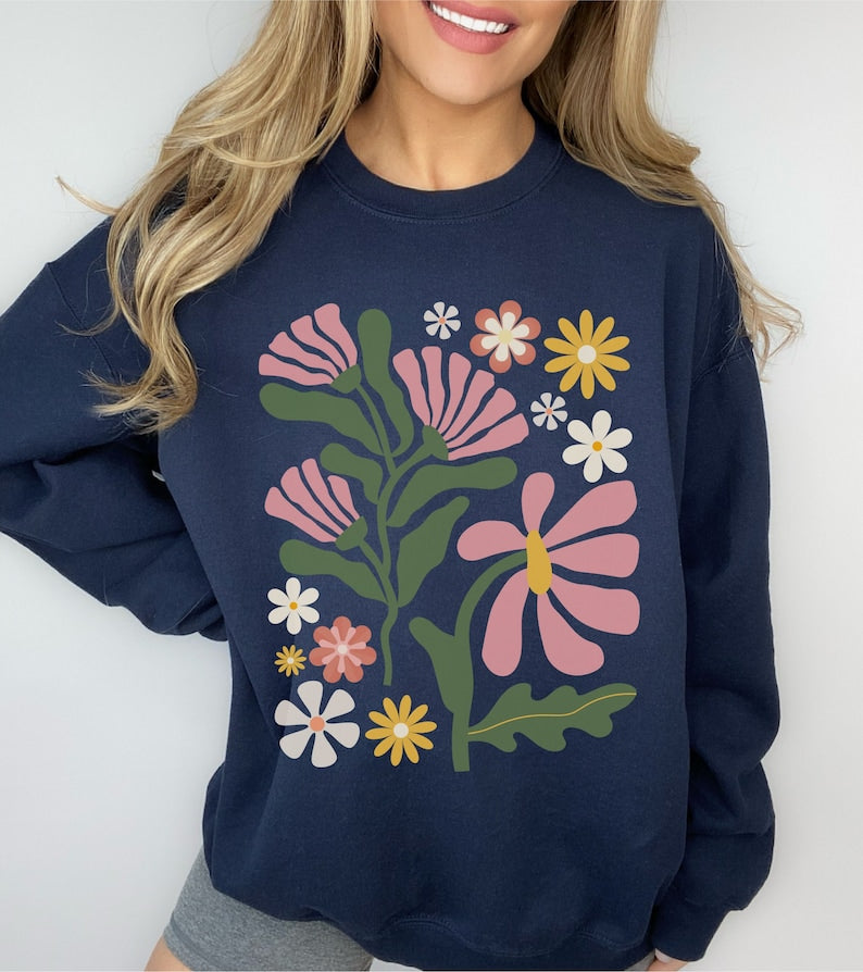 Cute Flower Sweatshirt