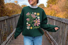 Cute Flower Sweatshirt