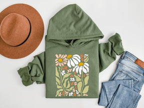 Boho Wildflowers Hoodie