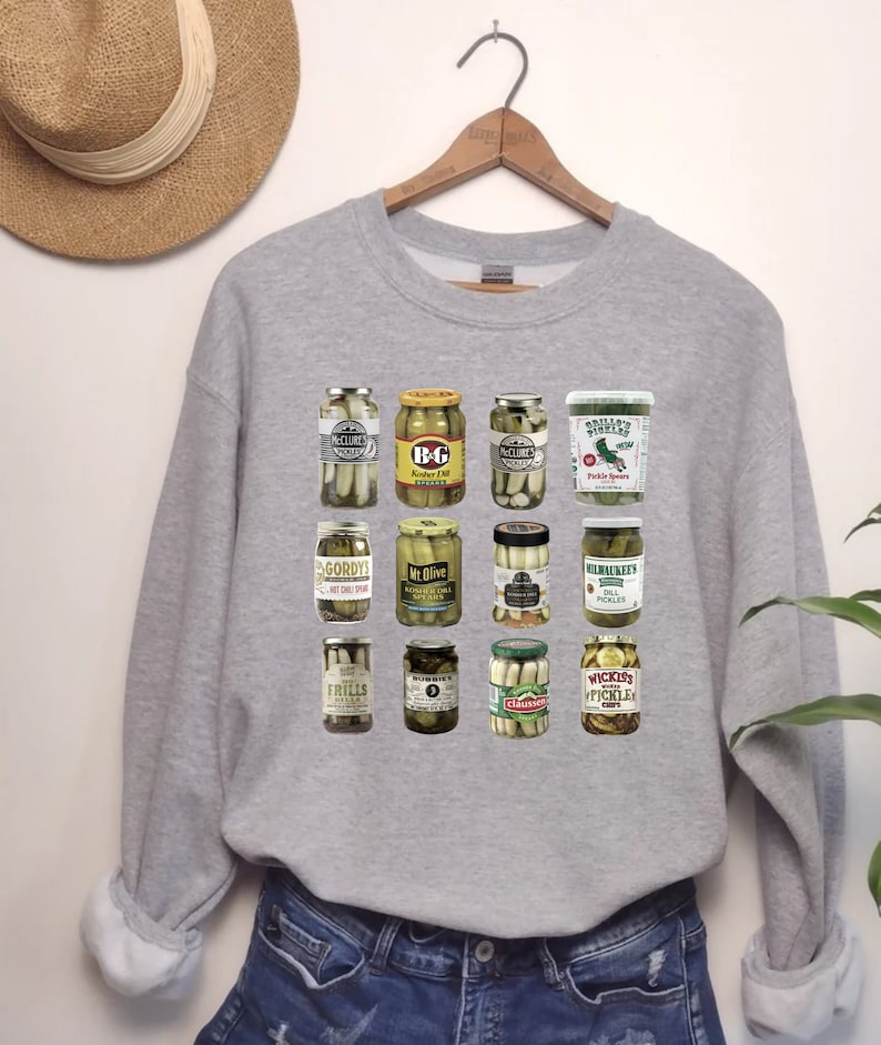 Vintage Canned Pickles Sweatshirt