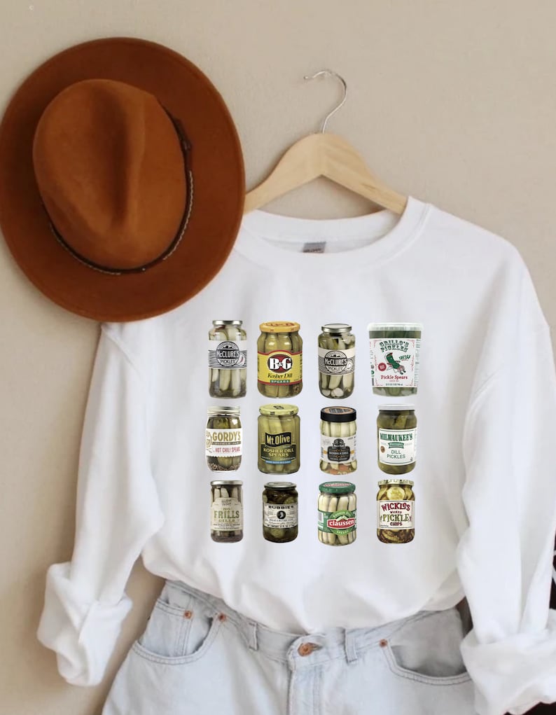 Vintage Canned Pickles Sweatshirt