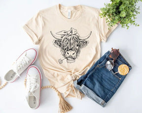 Cute Cow Crewneck T-shirt