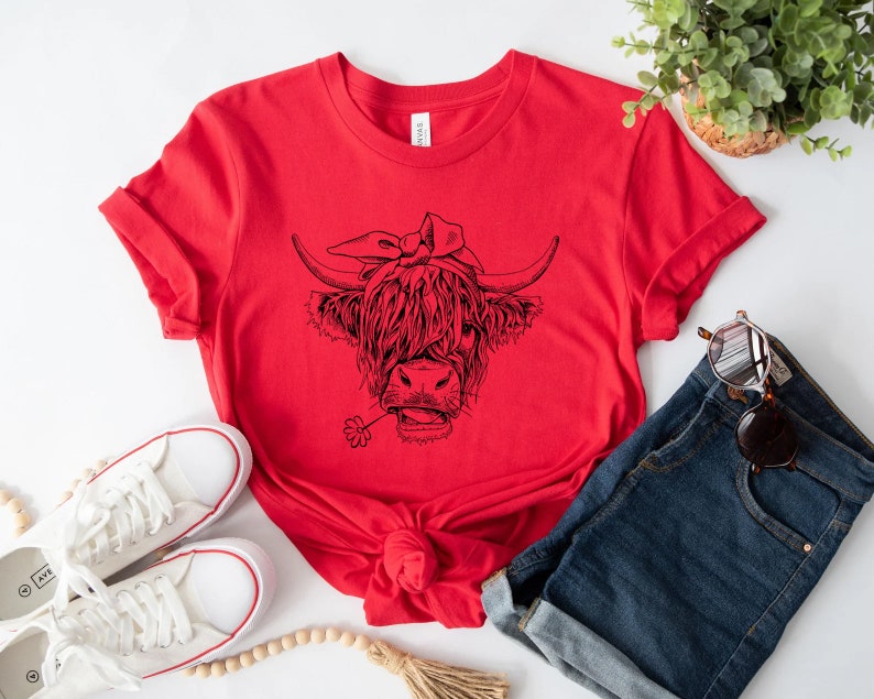 Cute Cow Crewneck T-shirt