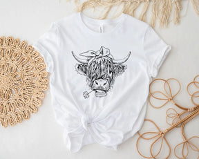 Cute Cow Crewneck T-shirt