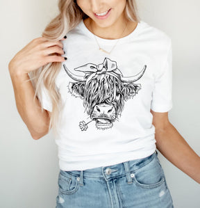 Cute Cow Crewneck T-shirt