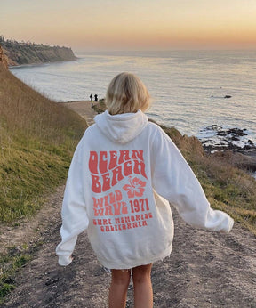 Ocean Beach Trendy Hoodie