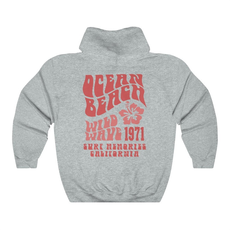 Ocean Beach Trendy Hoodie