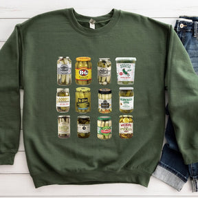 Vintage Canned Pickles Sweatshirt