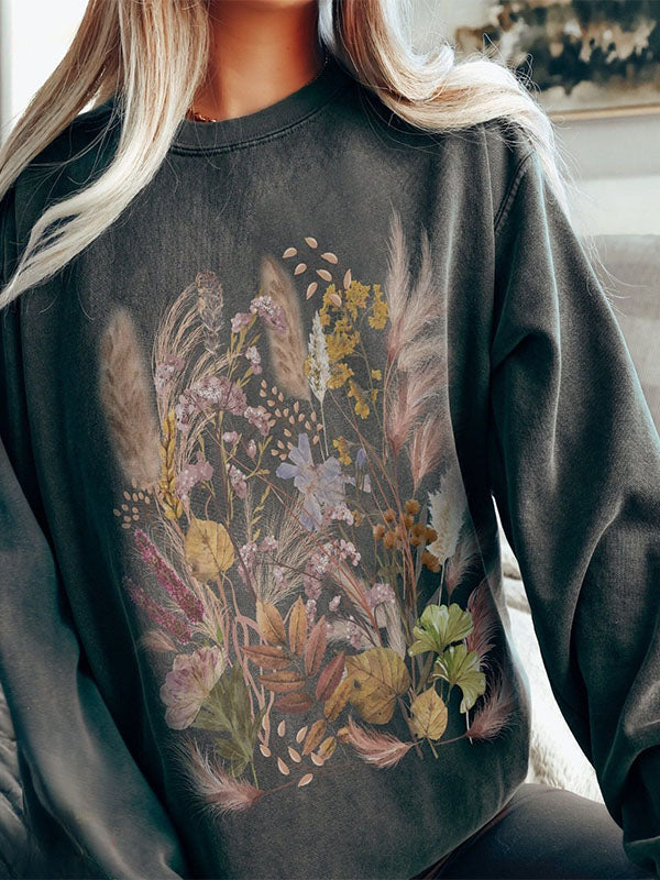 Fall Wildflowers Sweatshirt