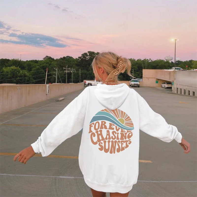 Forever Chasing Sunsets Hoodie