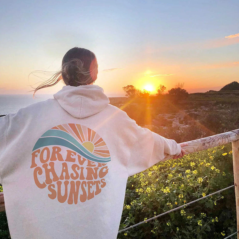 Forever Chasing Sunsets Hoodie