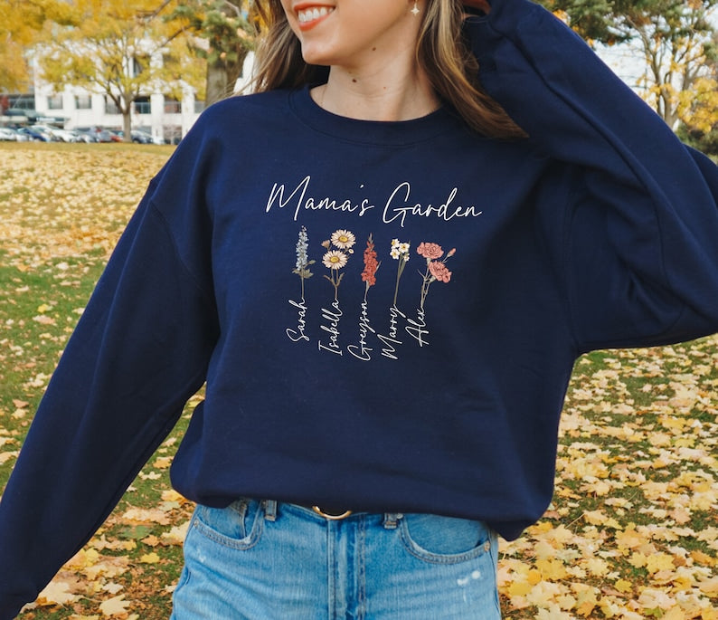 Mama's Garden Casual Sweatshirt