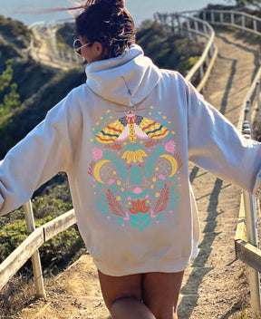 Butterfly Print Nature Lover Hoodie