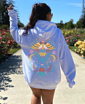 Butterfly Print Nature Lover Hoodie