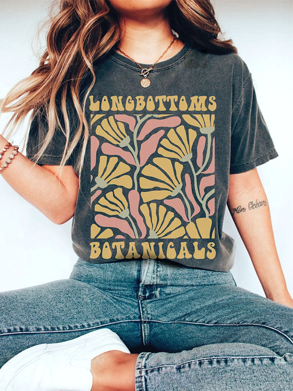 Longbottoms Botanicals Boho Floral T-shirt