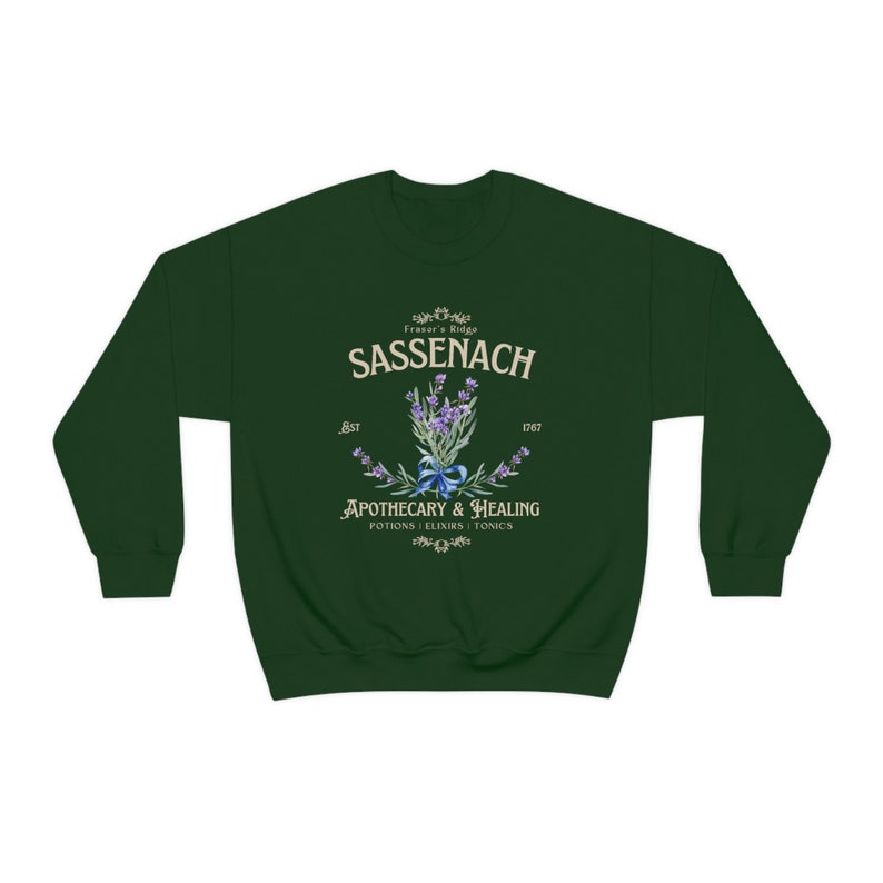 Sassenach Floral Print Sweatshirt