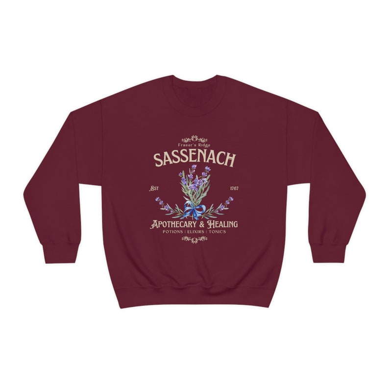 Sassenach Floral Print Sweatshirt