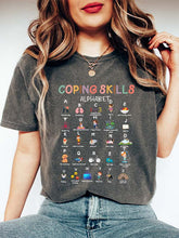 Coping Skills Alphabet Casual T-shirt