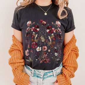 Boho Wildflower Nature T-shirt