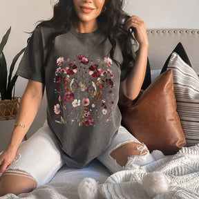 Boho Wildflower Nature T-shirt