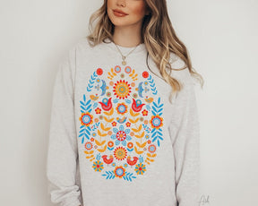 Flower Botanical Sweatshirt