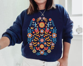 Flower Botanical Sweatshirt