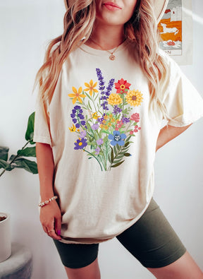 Fall Flower Garden Lover T-shirt