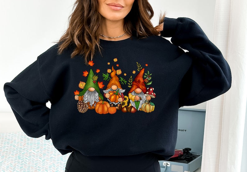 Gnomes Fall Thanksgiving Sweatshirt