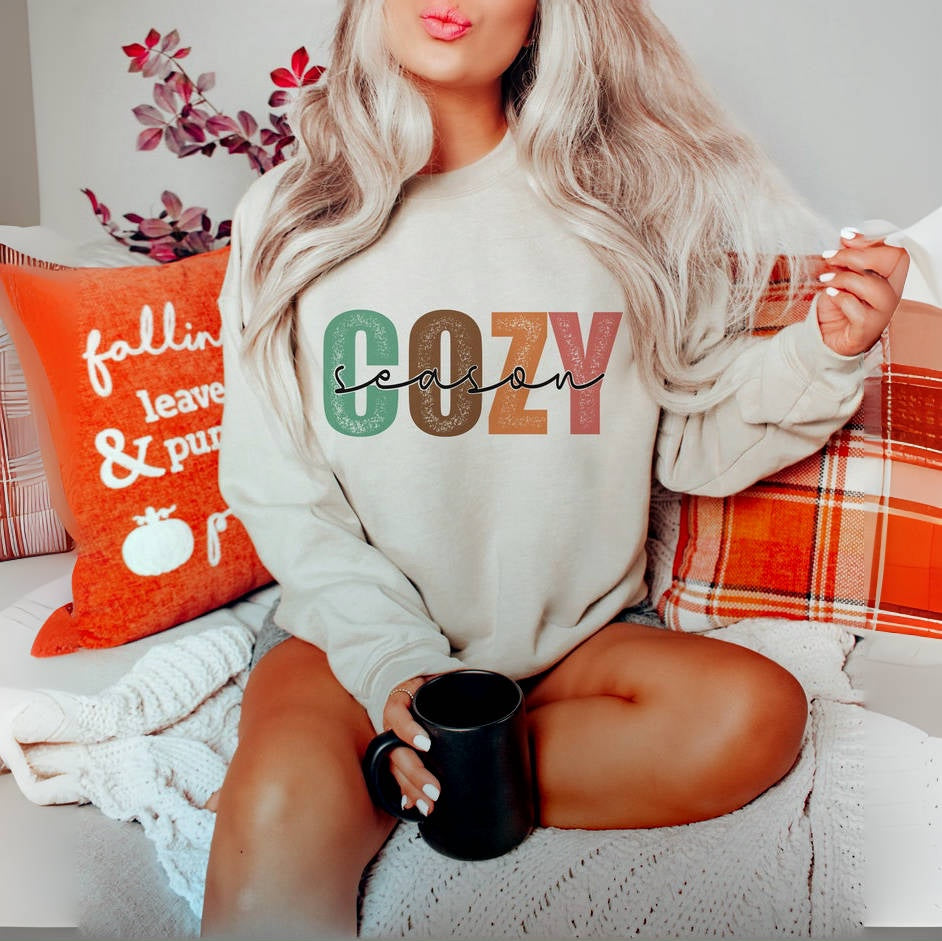 Cozy Season Thanksgiving Sweatshirt