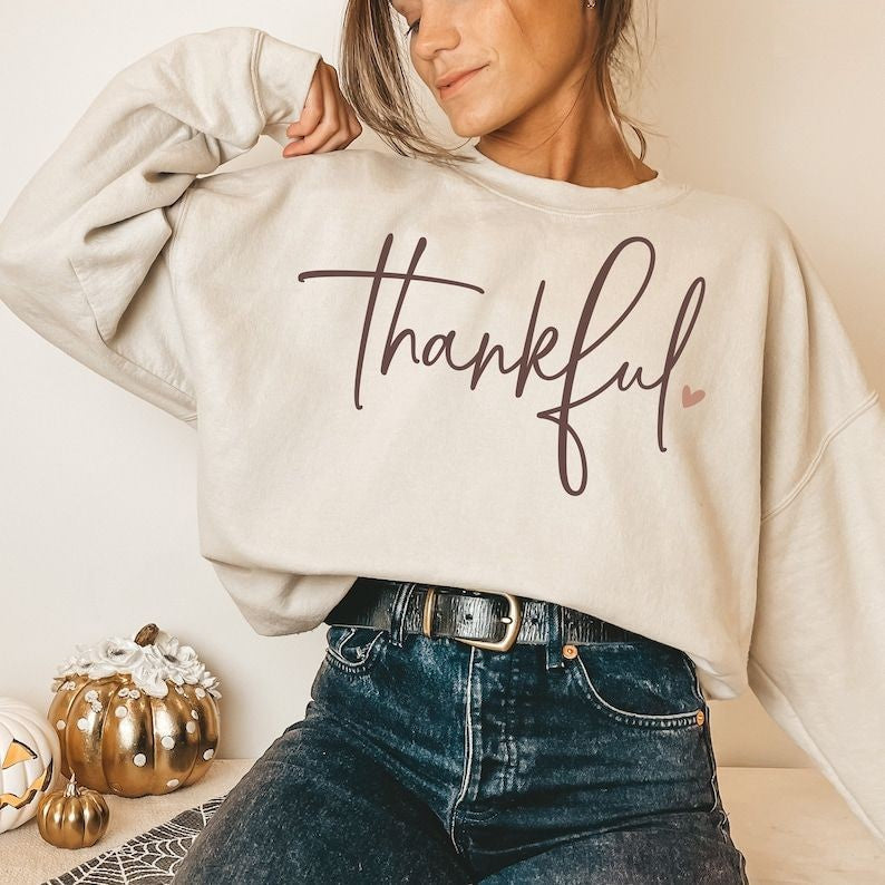 Thanksgiving Cute Fall Sweatshirt