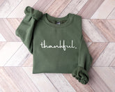 Thankful Grateful Fall Sweatshirt