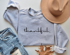 Thankful Grateful Fall Sweatshirt