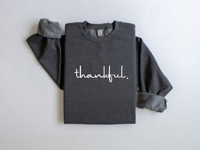 Thankful Grateful Fall Sweatshirt