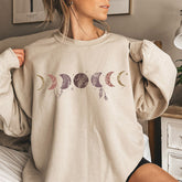 Moon Phases Aesthetic Sweatshirt