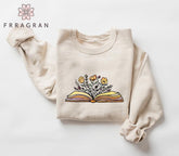 Wildflower Book Sweatshirt