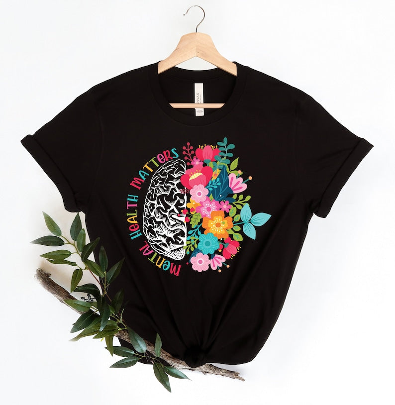 Mental Health Matters Plant Lovers T-shirt