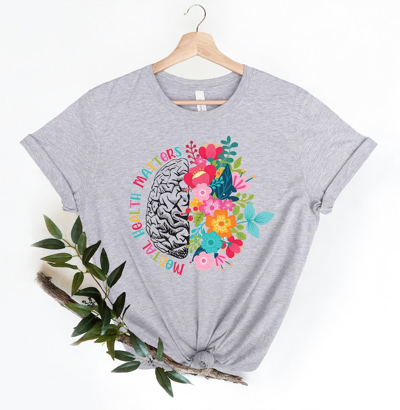 Mental Health Matters Plant Lovers T-shirt