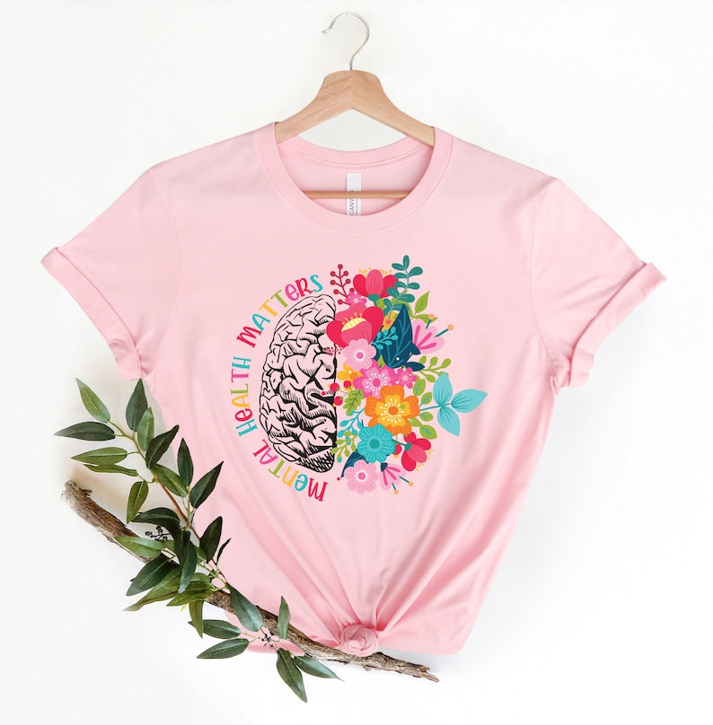 Mental Health Matters Plant Lovers T-shirt