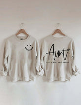 Cool Aunts Club, Auntie Like A Mom Sweatshirt