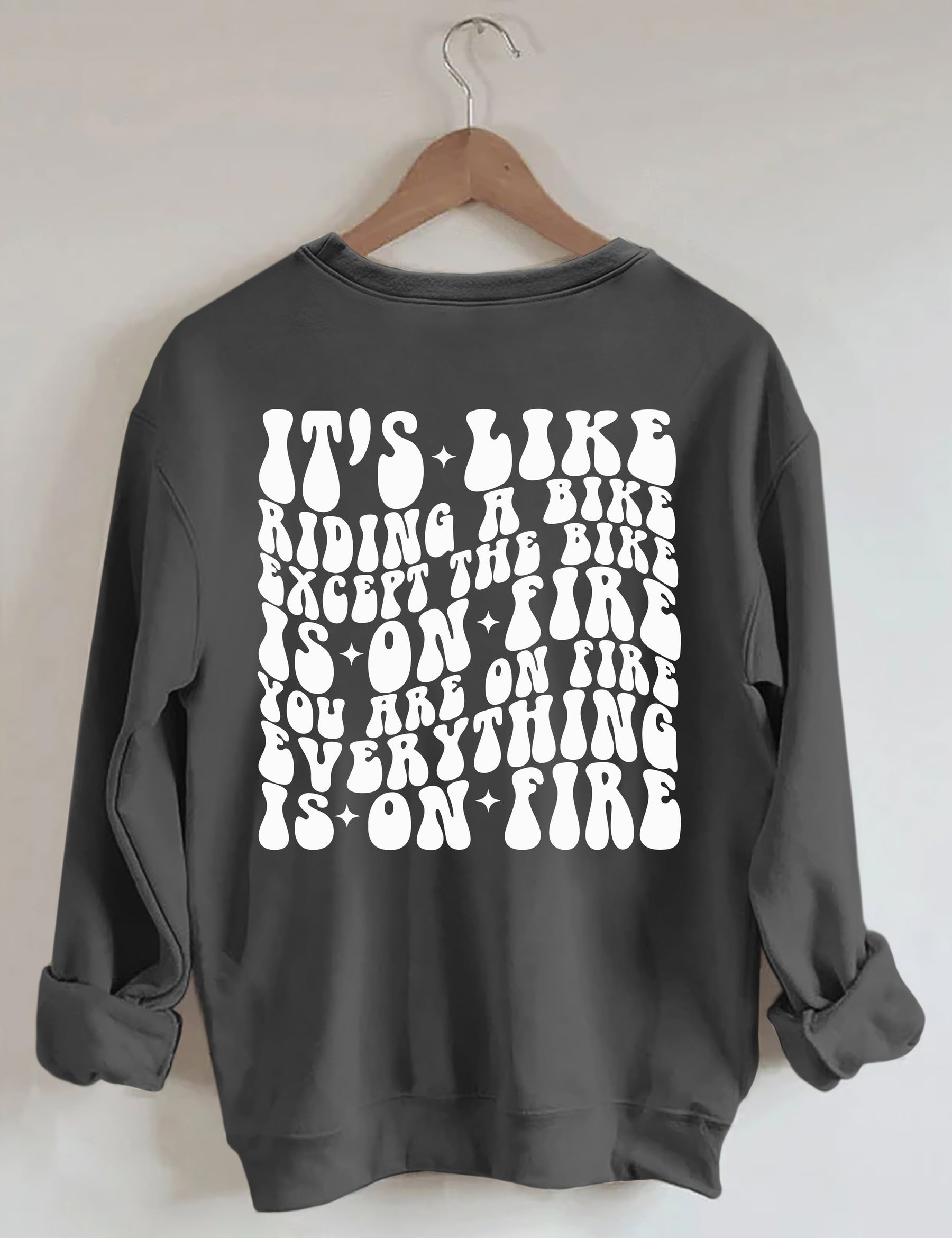 Sarcastic Mom Life Sweatshirt